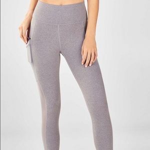 On-the-go High Waisted Grey Fabletics Leggings